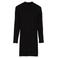 WE Fashion gebreide bodycon midi jurk - zwart