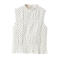 Mango Kids mouwloze top ecru