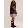 WE Fashion geruite skort - beige
