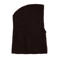 WE Fashion gebreide balaclava met lurex - donkerbruin