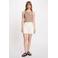 Morgan gemêleerde top met glitters - beige