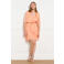 LOLALIZA cocktailjurk oranje