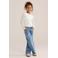 WE Fashion wide leg jeans - middelblauw