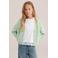 WE Fashion gebreid vest - mintgroen