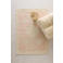 Studio LIVIT laagpolig wollen grafische vloerkleed 230x160 cm - roze/crème