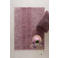 Studio LIVIT rechthoekige wollen grafische hoogpolig vloerkleed Adeline 230x160 cm - donkerrood/roze