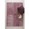 Studio LIVIT hoogpolig wollen vloerkleed Adeline 290x200 cm - donkerrood/roze