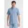 JACK & JONES PREMIUM slim casual overhemd blauw