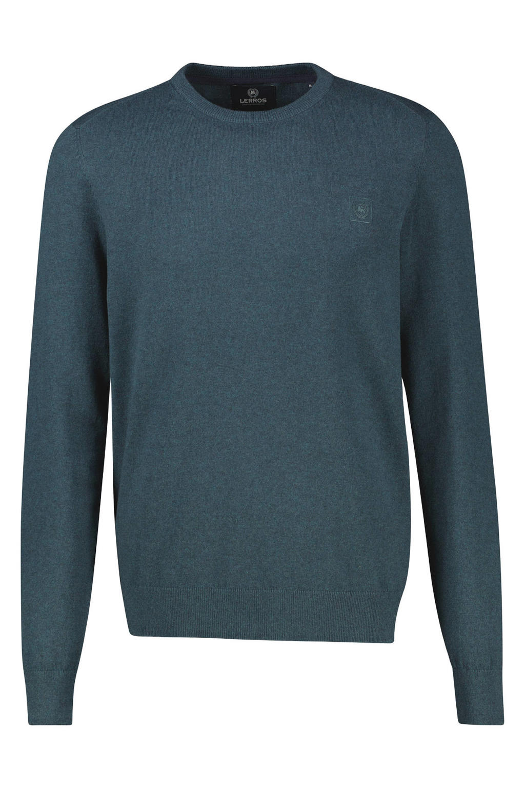 LERROS regular fit gebreide trui - cedar green