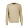 LERROS regular fit gebreide gemêleerde trui - beige