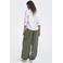 ONLY ballon geruite broek - groen