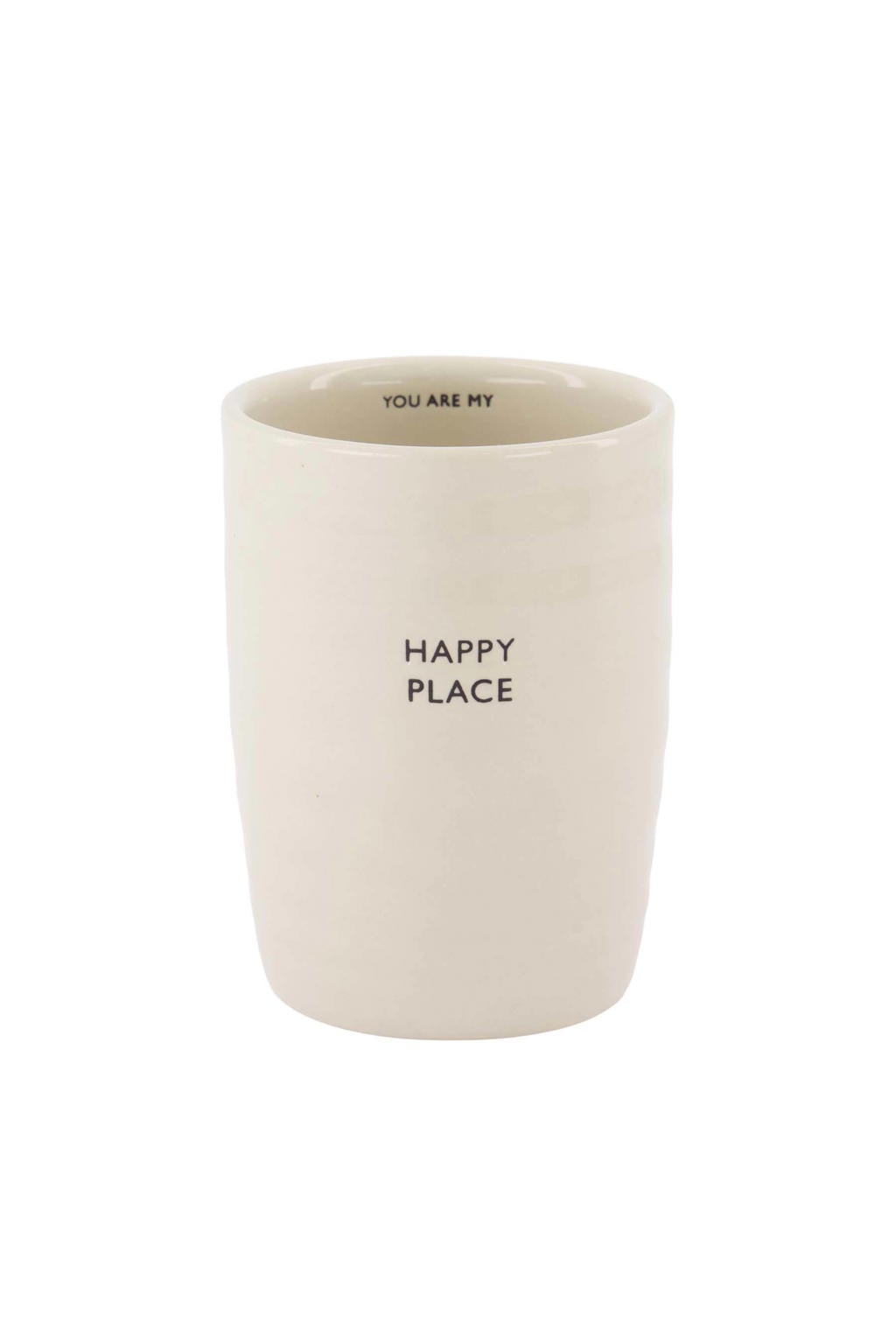 Zusss koffiekopje Happy Place (Ø7 cm)