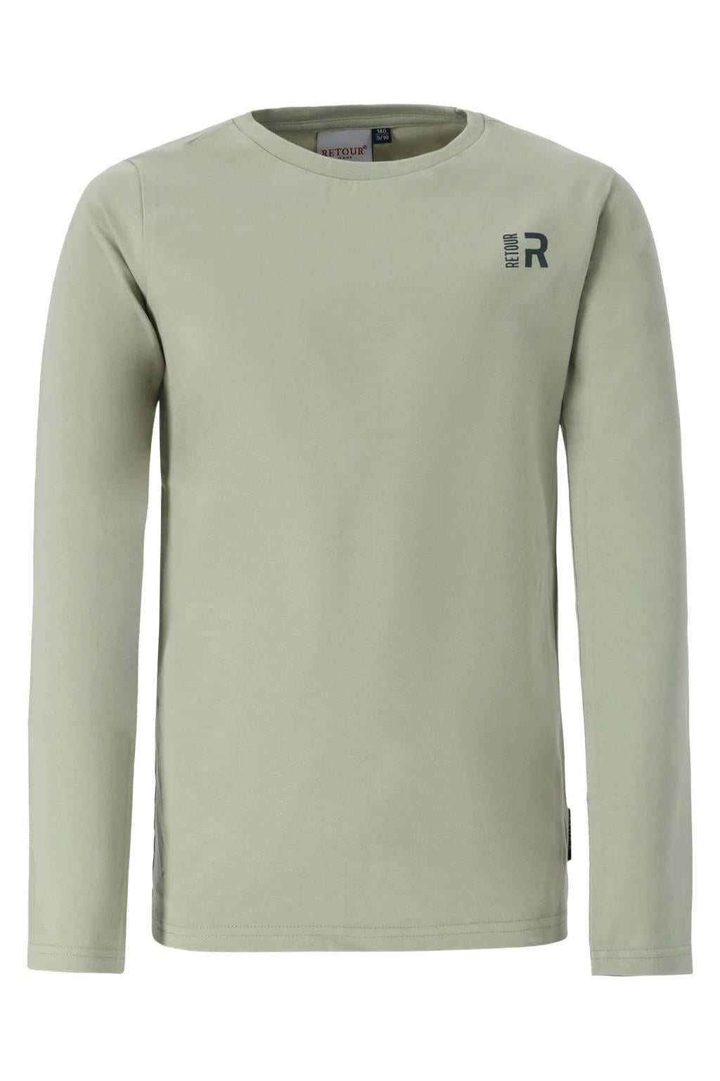 Retour Jeans rechtvallende longsleeve - lichtgroen