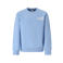 Retour Jeans rechtvallende sweater met backprint - lichtblauw