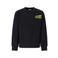 Retour Jeans rechtvallende sweater met backprint - donkergrijs