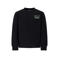 Retour Jeans rechtvallende sweater met backprint - donkergrijs
