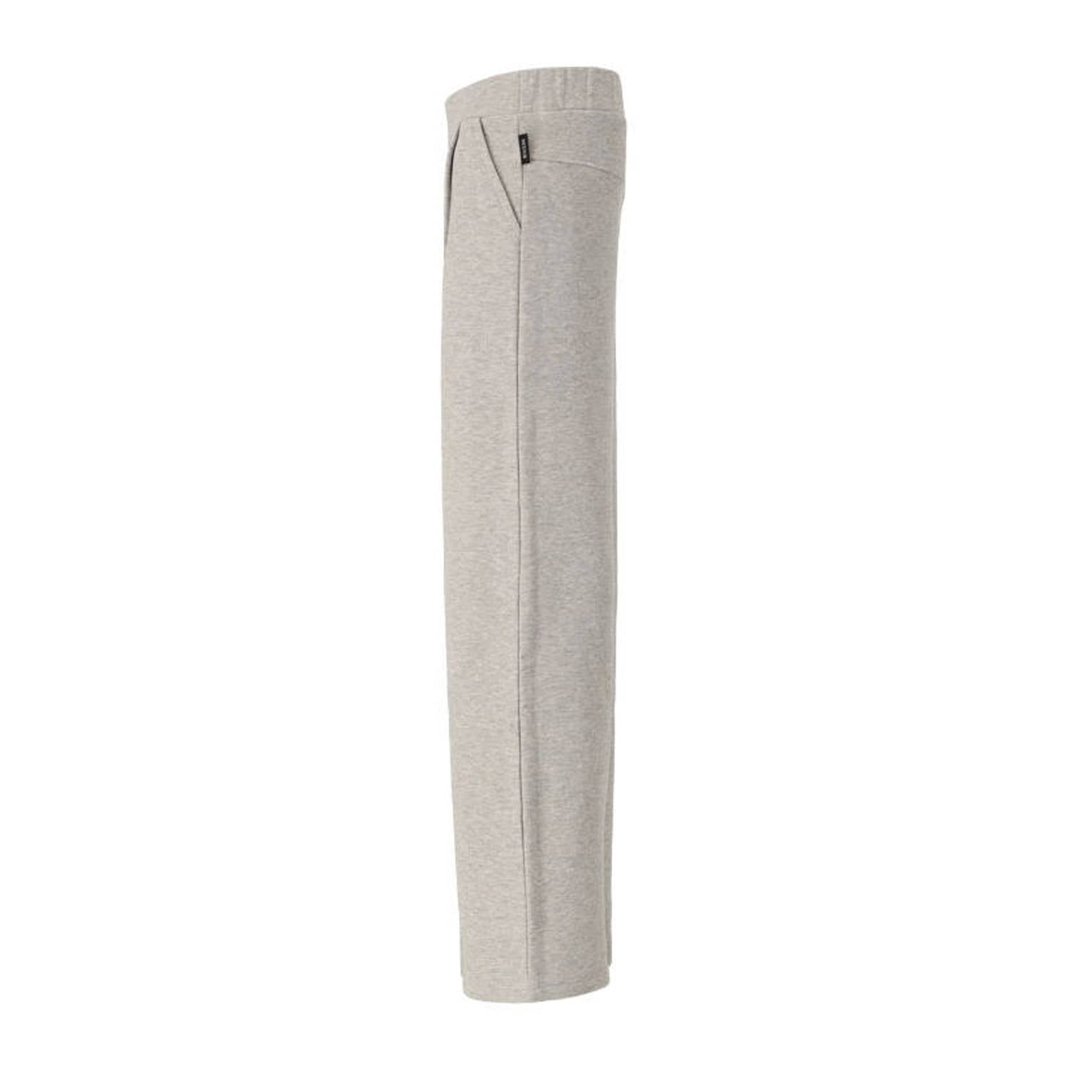 Retour Jeans wide leg joggingbroek grijs