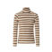 Retour Jeans rechtvallende gestreepte longsleeve - bruin/ecru