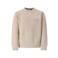 Retour Jeans rechtvallende sweater met backprint - beige