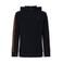 Retour Jeans rechtvallende hoodie met tekst - donkerblauw