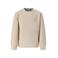 Retour Jeans rechtvallende sweater met backprint - beige