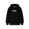 Retour Jeans boxy hoodie met backprint - zwart