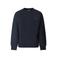 Retour Jeans rechtvallende sweater met backprint en logo - donkerblauw