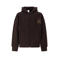 Retour Jeans rechtvallend sweatvest - chocoladebruin