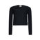 Retour Jeans rechtvallende longsleeve met cut-out - zwart