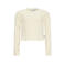 Retour Jeans rechtvallende longsleeve met cut-out - lichtbeige