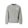 Retour Jeans rechtvallende sweater met backprint - grijs