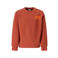 Retour Jeans rechtvallende sweater met backprint - oranjerood