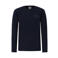 Retour Jeans rechtvallende longsleeve met backprint - donkerblauw