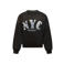Retour Jeans boxy sweater met print - zwart