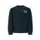 Retour Jeans rechtvallende sweater met backprint - donkergroen