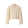 Retour Jeans boxy coltrui met kabels - beige