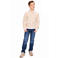Retour Jeans gebreide trui met print - beige