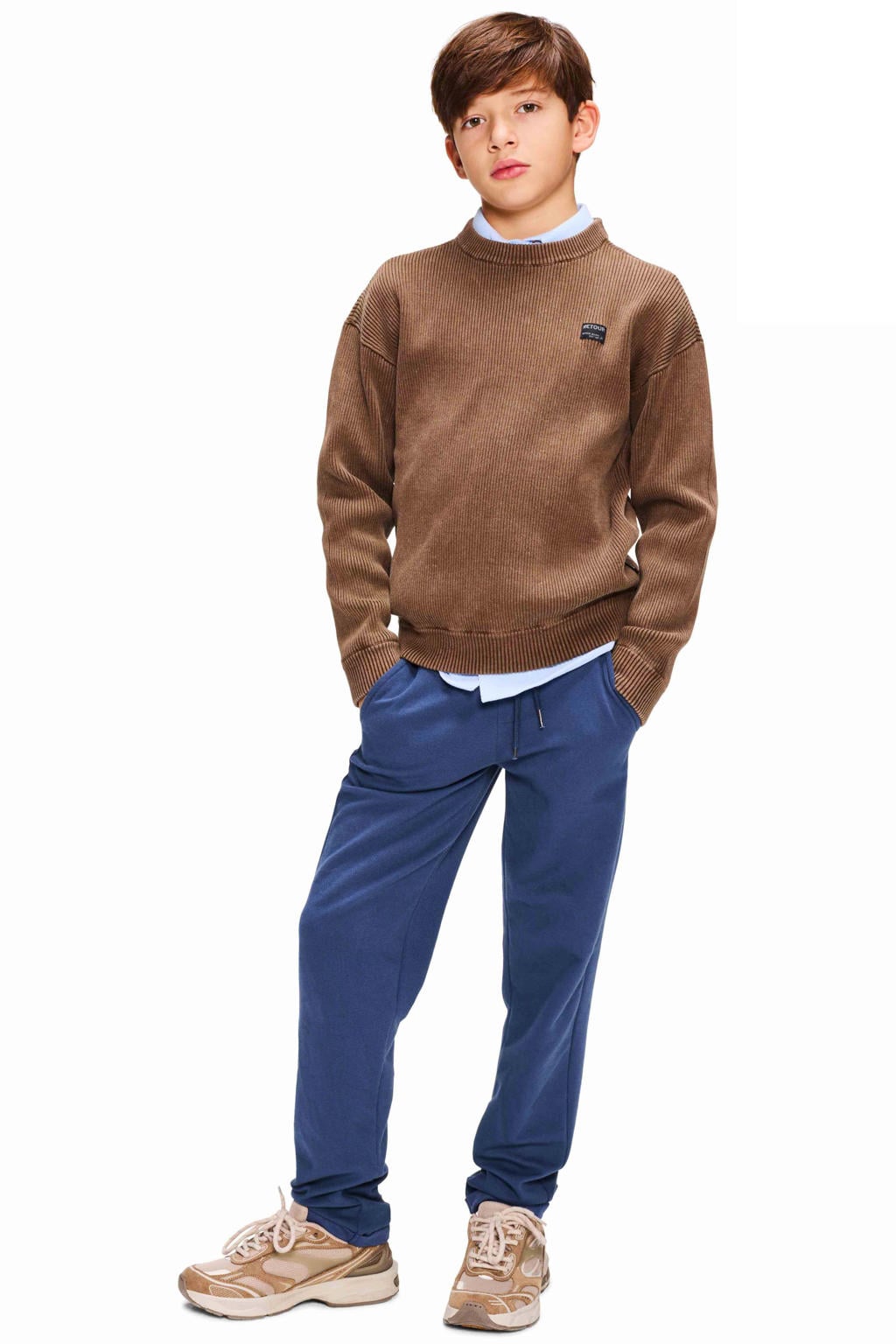 Retour Jeans sweater - bruin