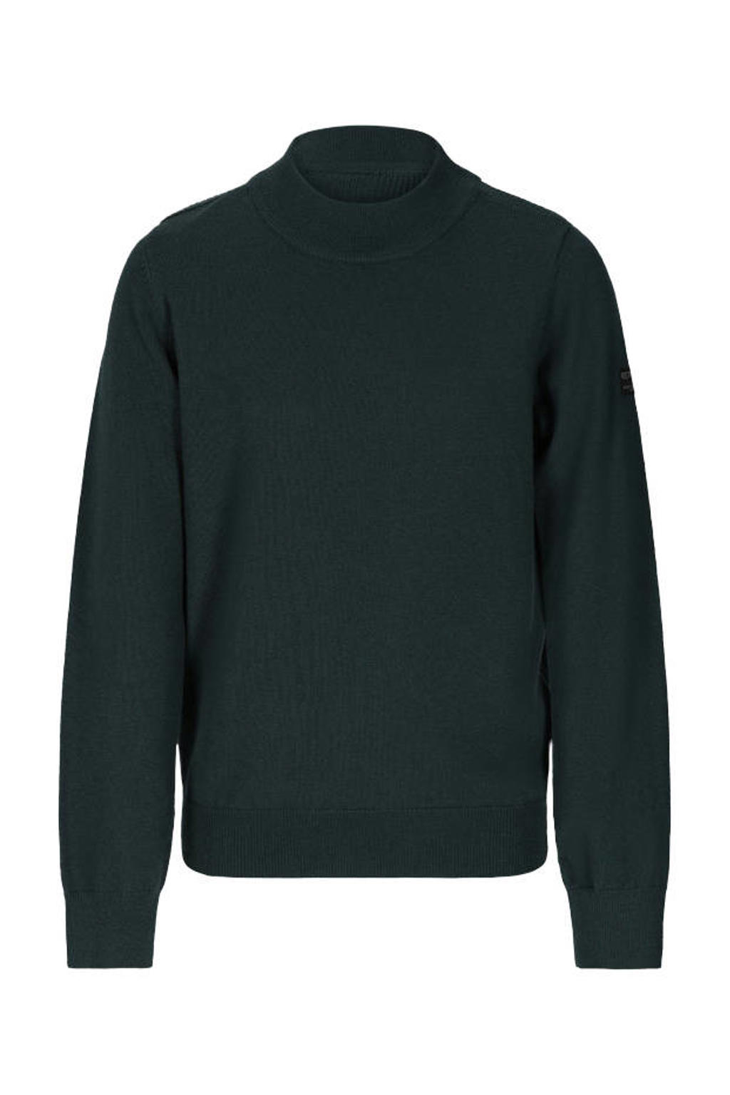Retour Jeans gebreide trui - donkergroen