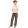 Retour Jeans sweater met backprint - beige