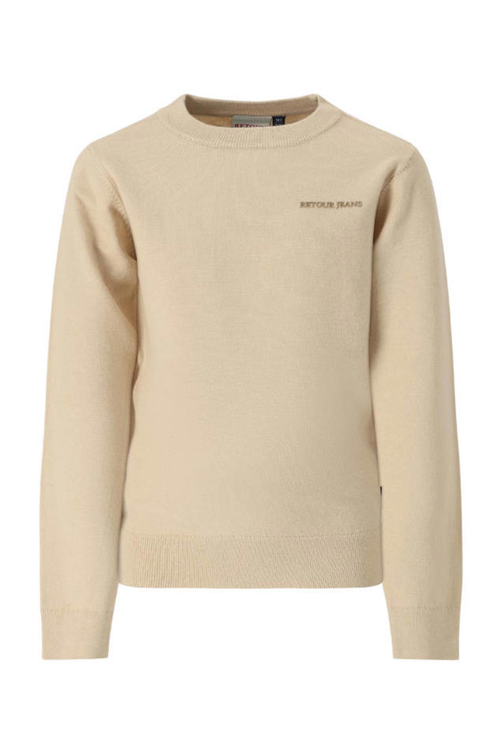 Retour Jeans gebreide trui - beige