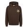 Retour Jeans hoodie met backprint - donkerbruin
