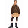 Retour Jeans korte ballonrok - zand