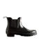 Hunter Original gloss regenlaarzen met profielzool - zwart
