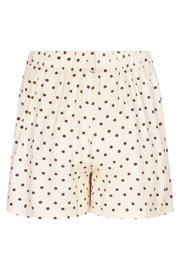 thumbnail: Ydence regular high waist casual short met stippen ecru