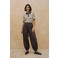 AWARE balloon broek - donkerbruin
