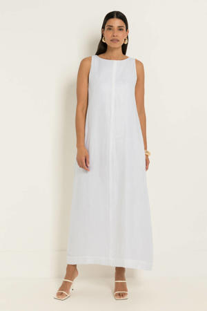 maxi jurk wit