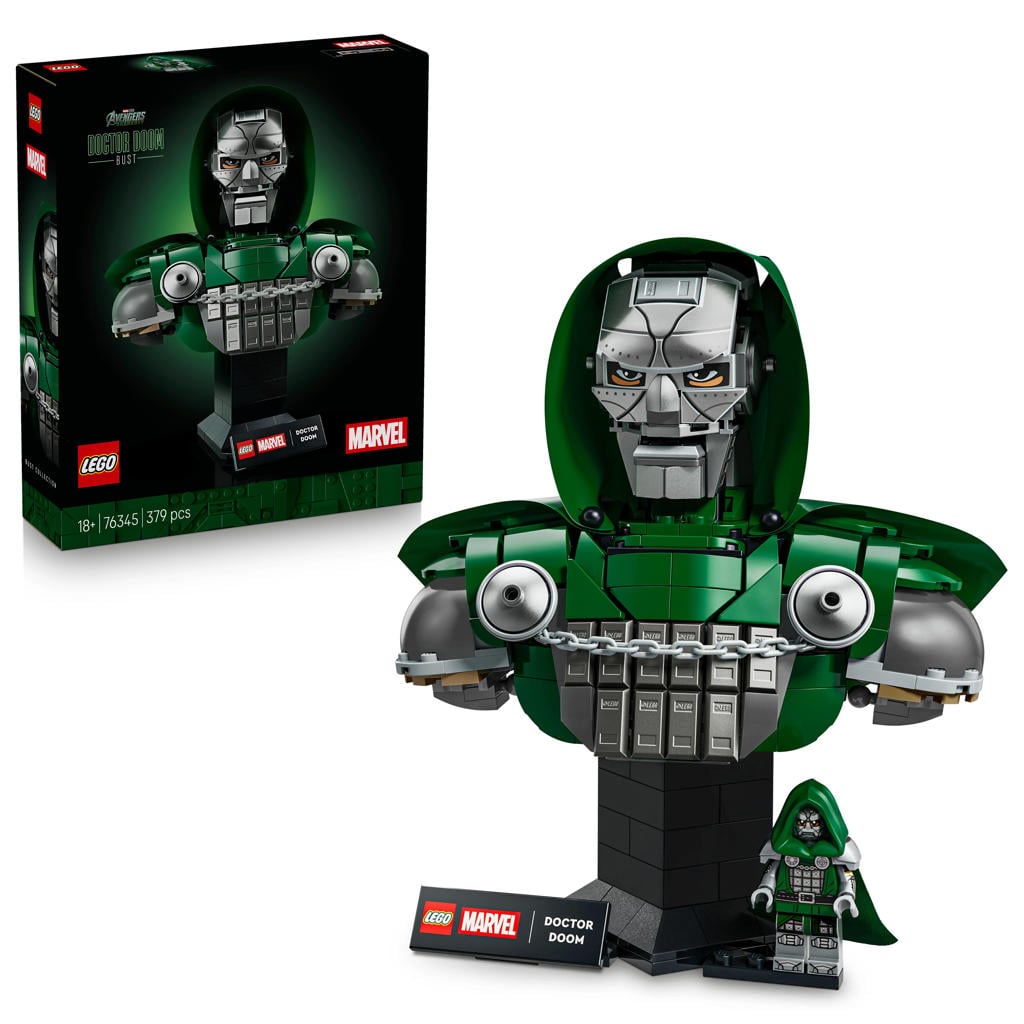 LEGO Marvel Doctor Doom Buste Bouwpakket 76345
