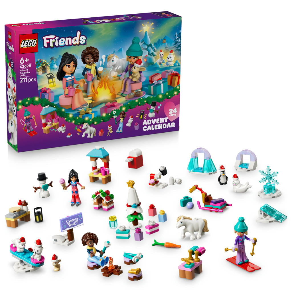 LEGO Friends Adventskalender 2026 - Kerst Speelgoed 42698