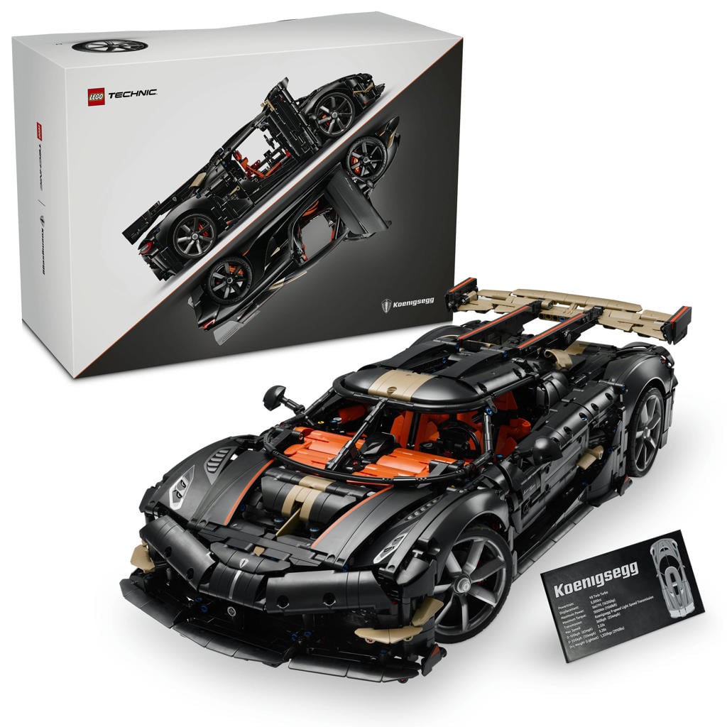 LEGO Technic Koenigsegg Sadair's Spear Megacar Auto Set 42232